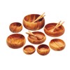 Pacific Merchants Acaciaware 10-Inch Acacia Wood Square Serving Tray