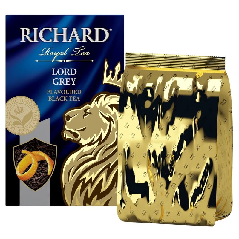 RICHARD 6 Box Set of Tea / CEYLON, ENGLISH BREKFAST,