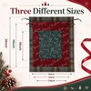 6 Pcs Christmas Tree Drawstring Gift Bags, 10" 16" 20"