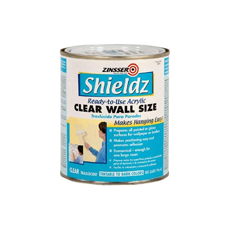 Rust-Oleum 2104 Shieldz Wall Size Primer, 1-Quart, Clear