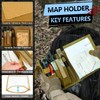 GORELAX Tactical Pouch Map Case, Military Foldable Map Storage Holder