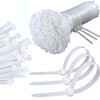 Retoo Pack of 100 Cable Ties 200 x 3.6 mm