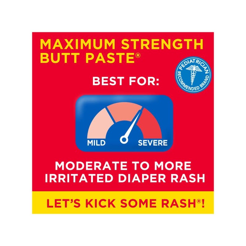 Boudreaux's Butt Paste Maximum Strength Diaper Cream, 2 Ounce (3