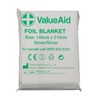Value Aid Adults Foil Blanket 25 Pack