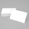 Thick White Card 5 x 7 Plain Postcards Pack of