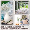 Tioncy 15 Pack White Ceramic Bud Vases Bulk Boho Small