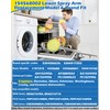 154568002 Dishwasher Lower Spray Arm -Complete with 5304518968 Support &
