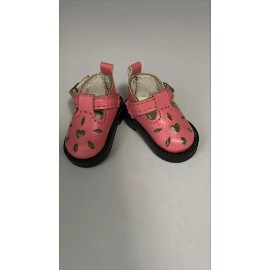 Little Charmings Doll Shoes for 8" Little Charmings Dolls (Dianna Effner) (Heartstring doll)Pink
