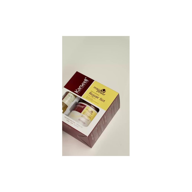 Karseell Repara Tratamiento Capilar Colágenoaceite Kit 2en1