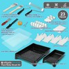 Allgala 23-Piece Ultimate Versatile DIY Decorating Painting Tool Kit with