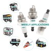 VooGenzek 3 PCS Spark Plug BM6A, Lawnmower Spark Plug, BM6A