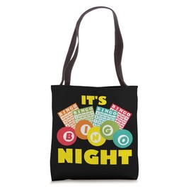 Cute Bingo Design For Men Women Bingo Lovers Casino Gambling Tote Bag