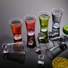 Tessco Set of 48 Acrylic Clear Party Shot Glasses 1.2