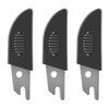 O’Shine Miter Shears 3pcs Replacement SK5 Steel Blades with Sheaths,