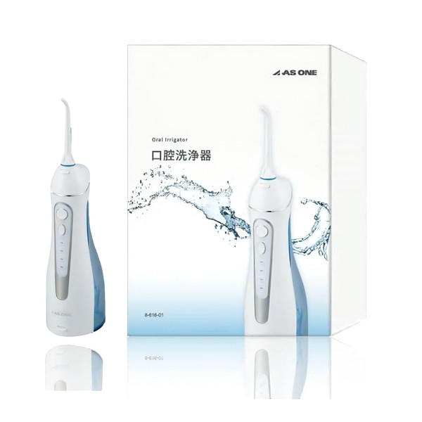 Azuone Oral Lavator/Jet Washer, USB Rechargeable, Floss, Water Cleansing, Interdental Cleansing, Rechargeable, Waterproof, IPX7, Prevents Periodontal Disease, Replacement Nozzle, Ultra Fine Water Flow