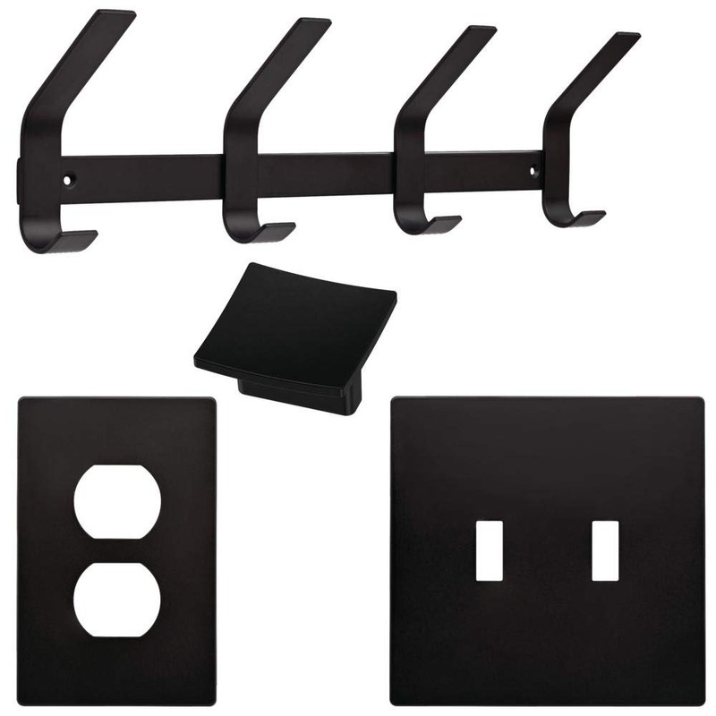 Liberty Concave 1-1/4 in. (32mm) Matte Black 1-15/16 in. Wide
