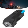 Bike Light with Horn Function USB Rechargeable LED Front Bike