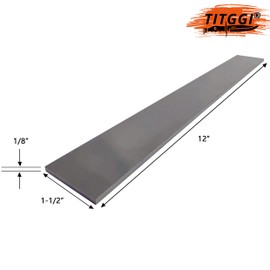 4 Pack 1095 Steel for Knife Making - 12"x1.5"x0.12" Annealed High Carbon Tool Steel Blanks, Precision Ground Flat Stock Bar for Knife Blades & DIY Projects