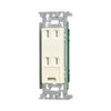Panasonic Embedded Earth Terminal Double Outlet Flat Type WN1532K