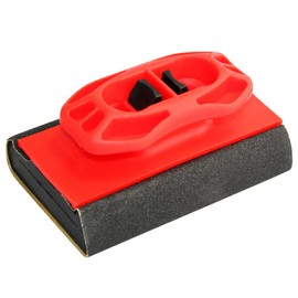 Dekton 4.5" Sanding Block-Clamping Mechanism To Securely Hold Sanding Paper In Place| Easy To Install And Remove Sandpaper| Light Weight And Easy To Use| Shaped To Sand Corners, Curves And Flats