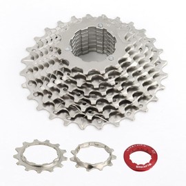 BESNIN Cassette for Mountain Bike 10 Speed 11-25T/11-28T/11-32T/11-36T/11-40T/11-42T Cassette 10 Speed Bicycle Freewheel (10-Speed 11-28T)
