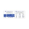 Ohe Washing Machine Filter, White, Diameter 3.9 x 7.5 inches