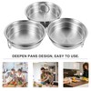OKUMEYR Egg Mold and Poacher Set with Handle 2-Piece Stainless