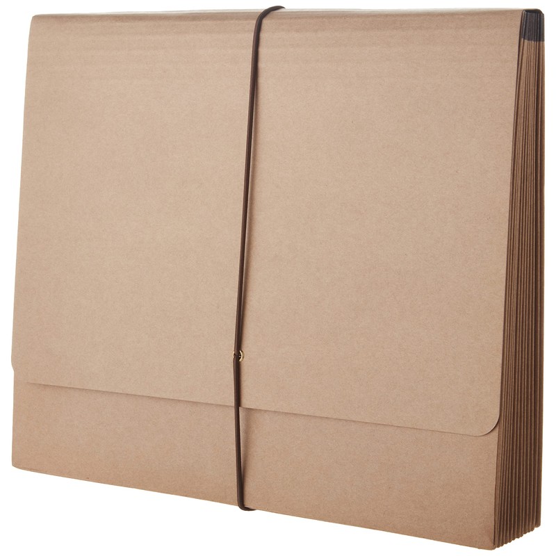 Pendaflex Expanding Kraft File with Flap, Jan.-Dec. Index, 12 x
