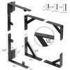 2 Sets Gate Kit Gate Corner Brace Bracket Heavy Duty