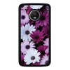 Funda Protector Para Motorola Moto Flores Moradas Moda