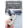 ontto 7-Button Car Key Shell Brilliance Key Cover 360 Degree