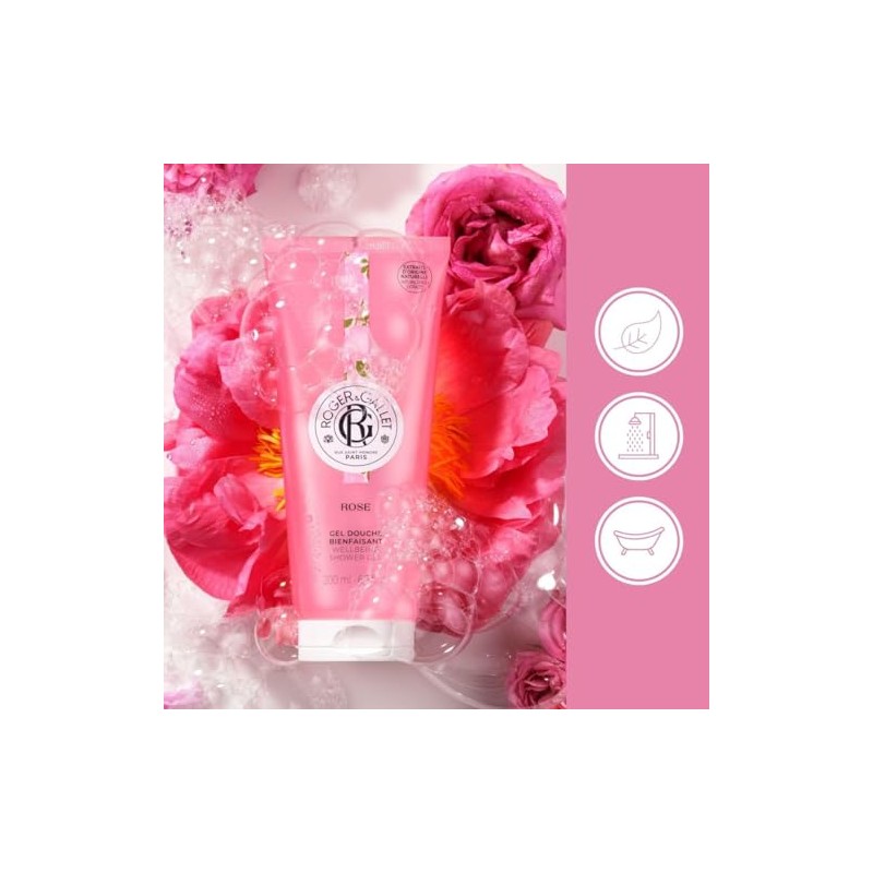 Wellbeing Shower Gel - Rose by Roger & Gallet for