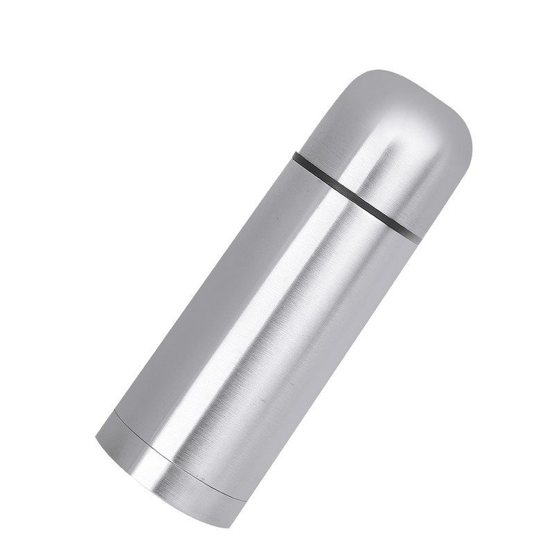 Stainless Steel Thermos Vacuum Bottle Flask Push Button Lid Insulated