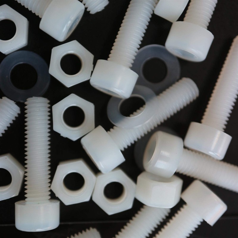 50 x Nylon Allen Bolts, M5 x 20mm, Plastic Machine