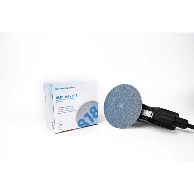 Sandwox 818 Blue Net Diameter 150 mm Sanding Disc Set