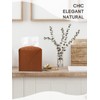 Tissue Box Cover, Leather Tissue Box Holder, Square Tissue Holders