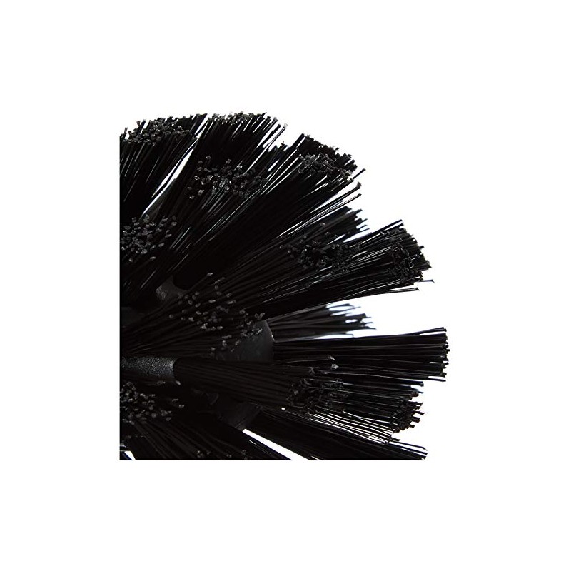 Keuco 14972004000 Plan toilet brush head, black, loose