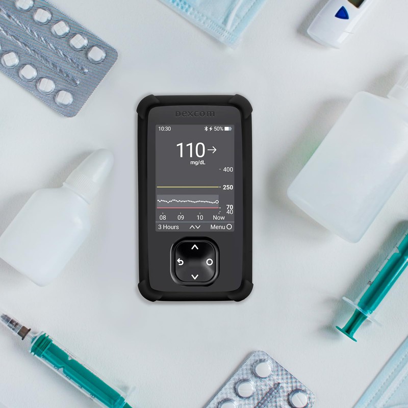 YOUSHARES Silicone Case for Dex com G7 Receiver, Anti Slip