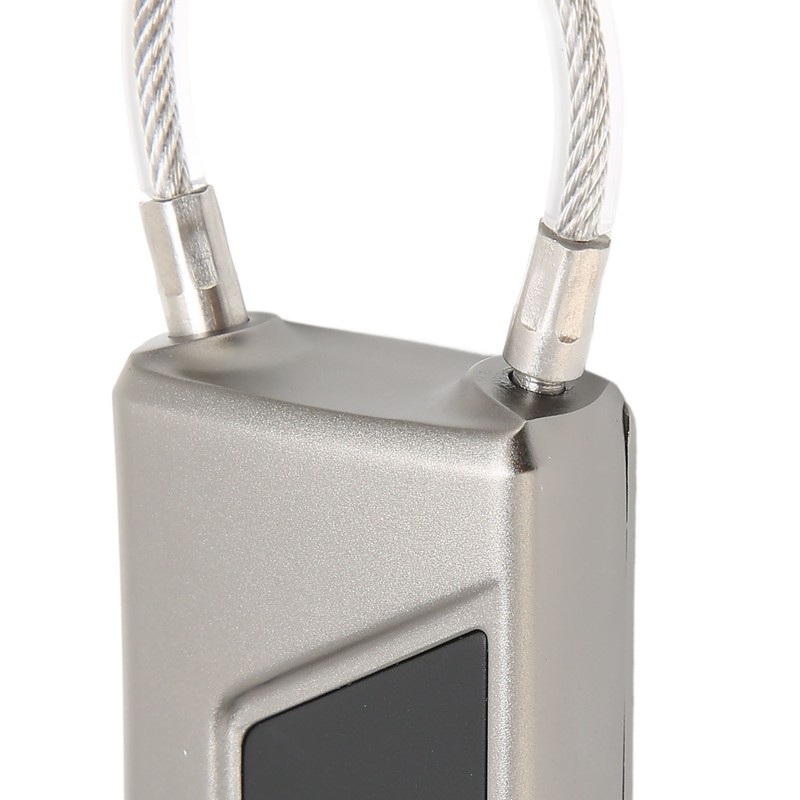 Fingerprint Padlock IP65 Waterproof 0.5S Fast 10 Sets Fingerprints Automatic