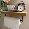 Aheucndg Under Cabinet Paper Towel Holder, Self Adhesive Wall Mount