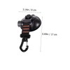 Mikinona 6Pcs Heavy Duty Suction Cup Anchor with Traceless Hooks