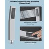 Hibbent All Metal Shower Head, 8'' High Pressure Rainfall Shower