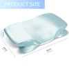 Satin Pillowcases for Memory Foam Pillows, 40 x 60 cm,