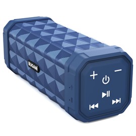 Bluetooth Speakers BUGANI Portable Bluetooth Speaker, 100ft Wireless Range, Louder Volume, Stereo Sound, Amazing Bass 24H Playtime, IPX5, Built-in Mic, Wireless Speaker for Home, Outdoor, Travel