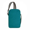 Travelon Coastal - Mini bandolera con bloqueo RFID, Lagoon, Una