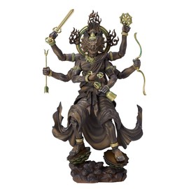 KT Project KT-022 Takeya Style Jizai Okimono Vajrayaksa (Kongouyasyamyouou) Woodcraft