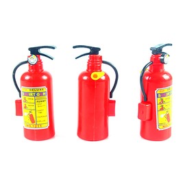 Cooplay 3PCS Fire Extinguishers Water Spray Toys Summer Beach Bathing Pools Swimming Refillable Firefighter Sprinklers Creative Guns Fake Mini Cylinder Fireman for Prank Halloween Christmas