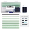 Fishing Rod Repair Kit,Fishing Rod Guides Spinning Rod Guides 7x12cm