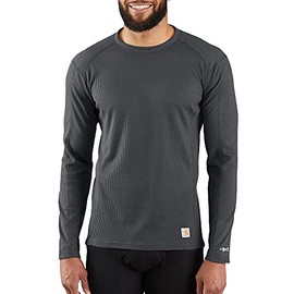 Carhartt Men's Size Base Force Midweight Classic Crew, Shadow, 3X-Large Tall