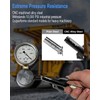 luckywagon Grease Gun Coupler Black Leakproof Grease Gun Tips Quick